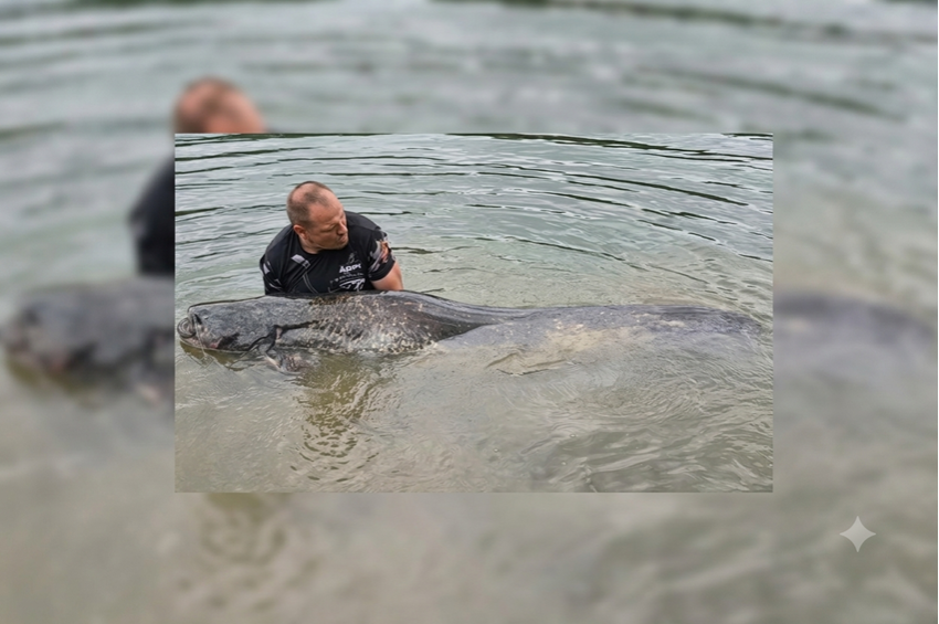 360 kiló harcsát fogtak a Tiszán 24 óra alatt – fotókkal