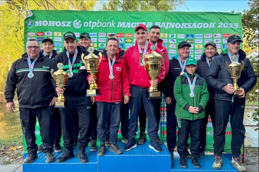 Pontazonossággal lett bajnok a Timár Mix az I. Rakós Botos Pontyfogó Klubcsapat OB-n – fotókkal 