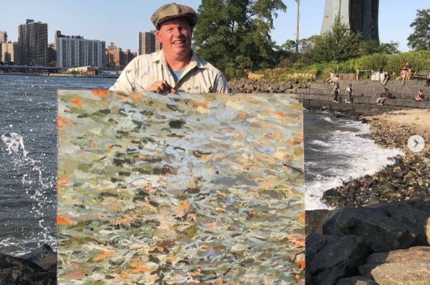 Legyezőbotjával fest gyönyörű képeket egy washingtoni horgász – fotókkal, videókkal
