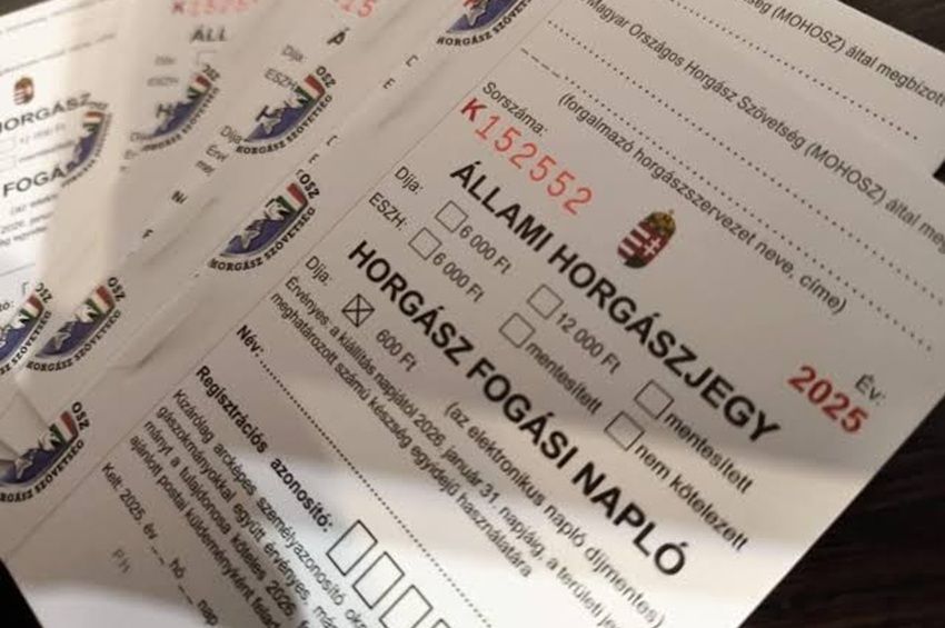 Február 28-ig adható le pótdíjfizetés nélkül a fogási napló 