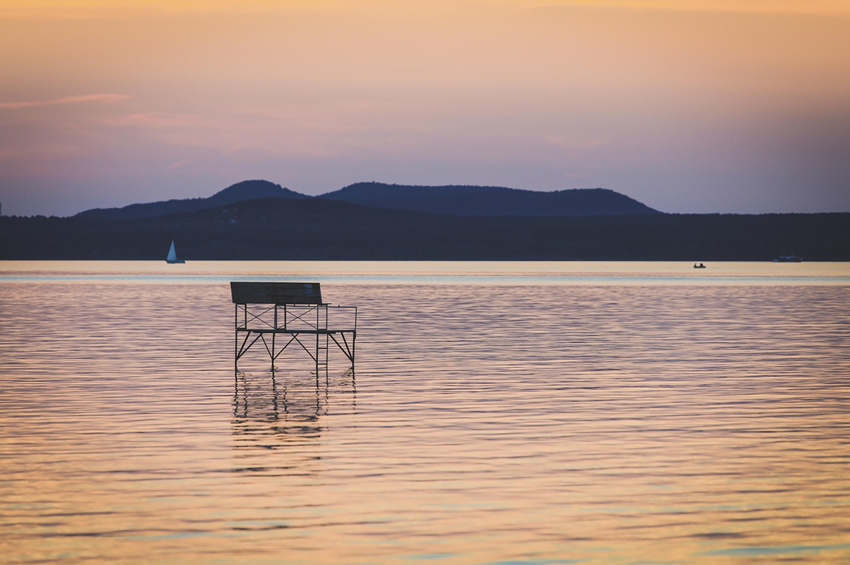 Felgyorsult a Balaton vizének melegedése