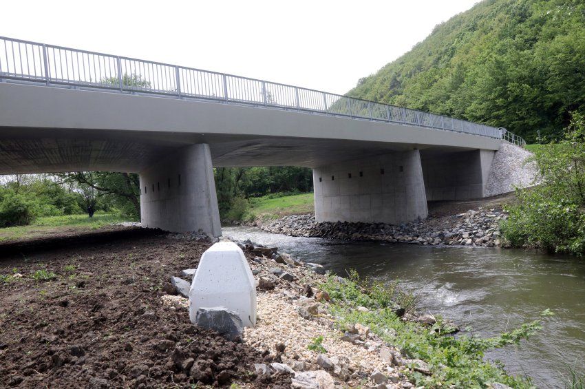 Átadták az újjáépült Bódva-hidat Edelény és Szendrőlád között