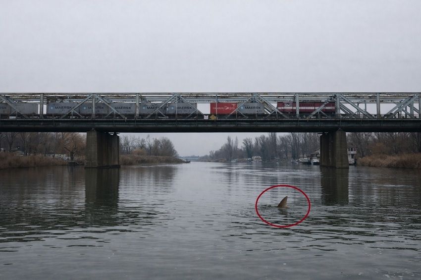 Cápát láttak a Csepel.info olvasói a Gubacsi híd alatt – fotókkal 