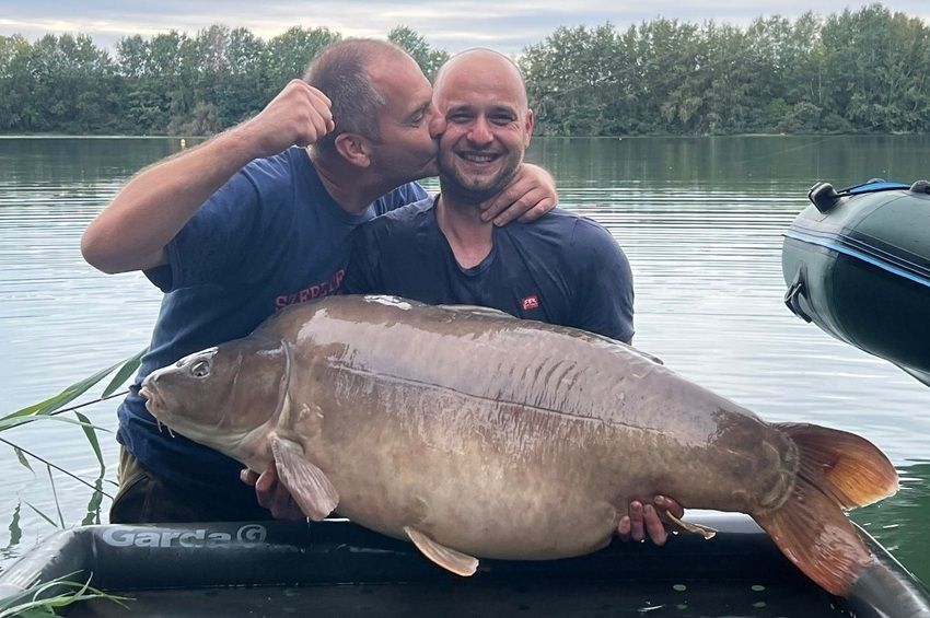 40 kilós ponttyal döntötték meg a tórekordot Lökösházán – fotókkal, videóval 