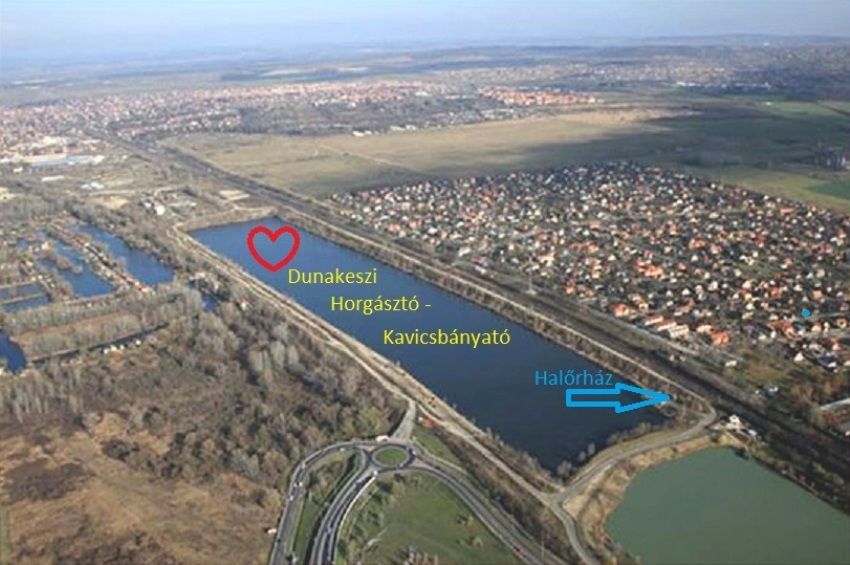 Elkészült a Dunakeszi Kavicsbányató medertérképe 