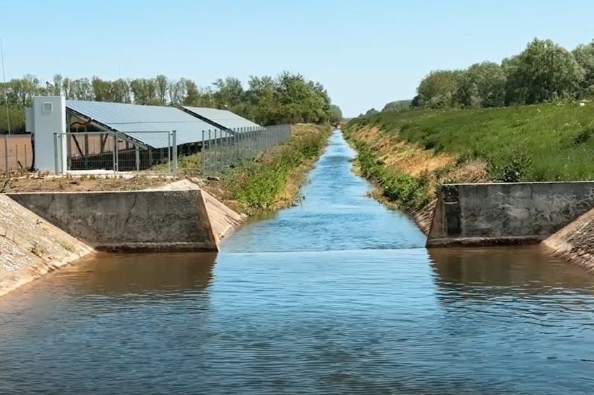 Zöldenergia segíti a Gyepes-főcsatorna vízpótlását – videóval 
