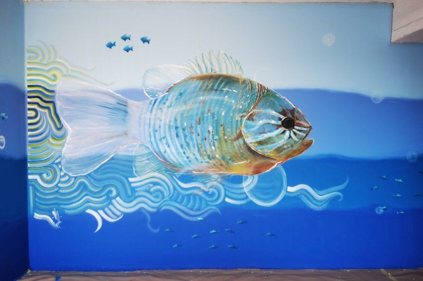 319 hal díszíti mostantól a siófoki vasútállomás aluljáróját – fotókkal
