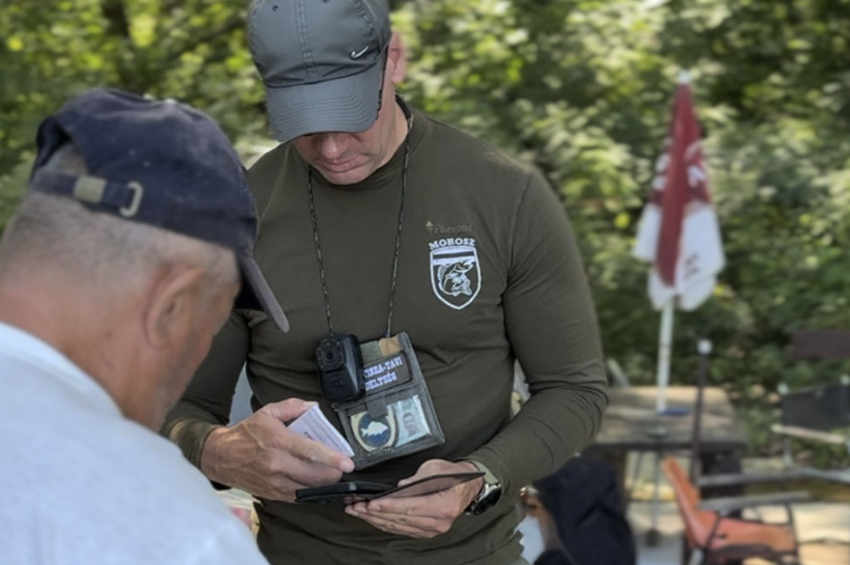 Körözött személyt kapcsoltak le a Tisza-tavi halőrök – videóval 
