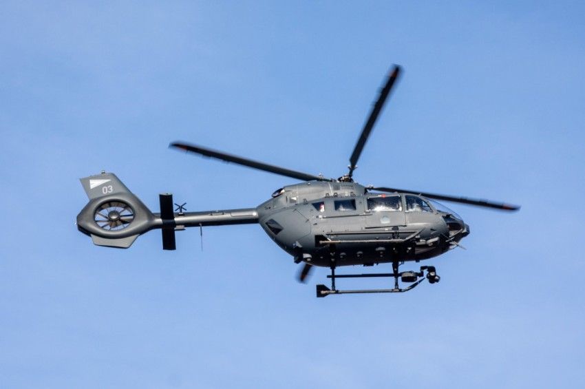 Katonai helikopterek gyakorolnak csütörtökön a Duna felett