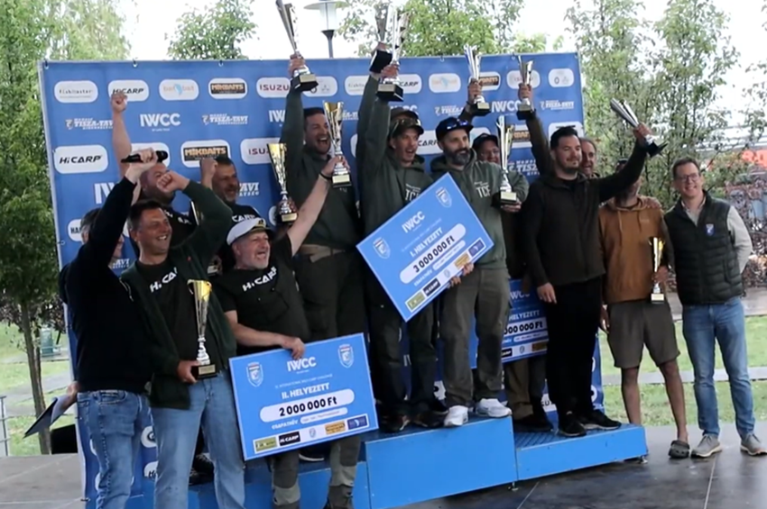 Versenyrekorddal nyerte meg a IV. IWCC-t a Tuti Carp Fishing Team – videóval 