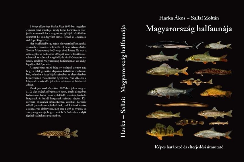 Megjelent a Magyarország halfaunája című könyv második kiadása 