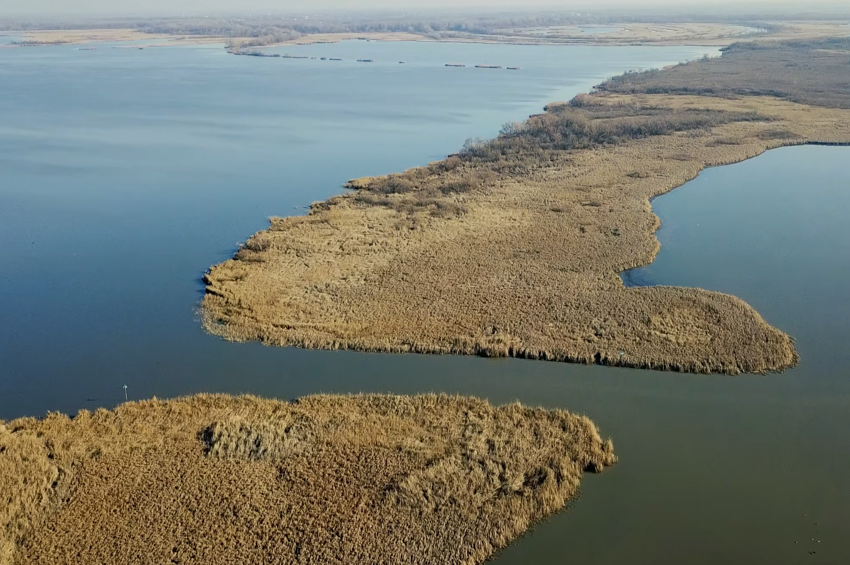 Drónvideón a Tisza-tavi Kozma-fok