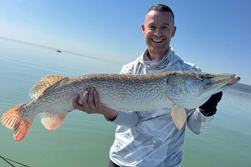 Egyméteres csuka koronázta meg a balatonkenesei süllőáradatot – fotókkal