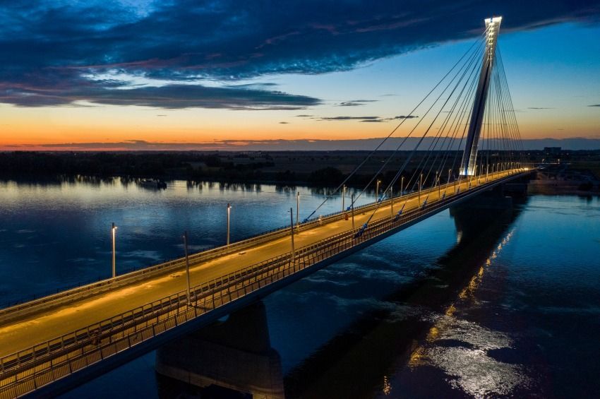Nívó Díjat kapott a Duna legmagasabb hídja