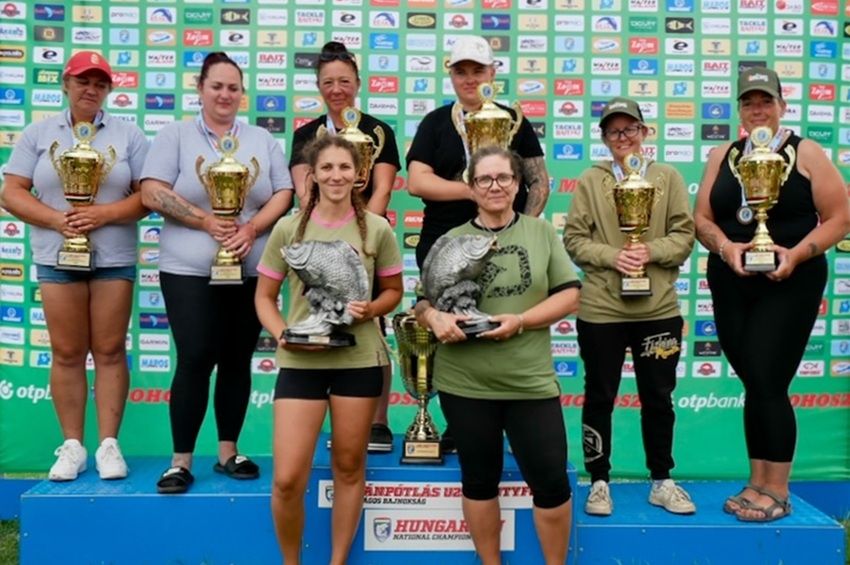 Iszonyatos hőségben születtek elképesztő fogások a Női- és az U25-ös Pontyfogó OB-n