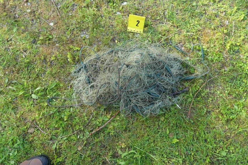 „Munka” közben fogtak el a rendőrök egy orvhalászt a Zala-folyón – fotókkal