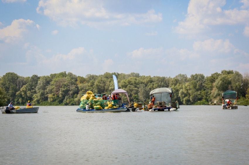 17,5 tonna hulladéktól tisztították meg a Tisza és a Bodrog árterét – fotókkal