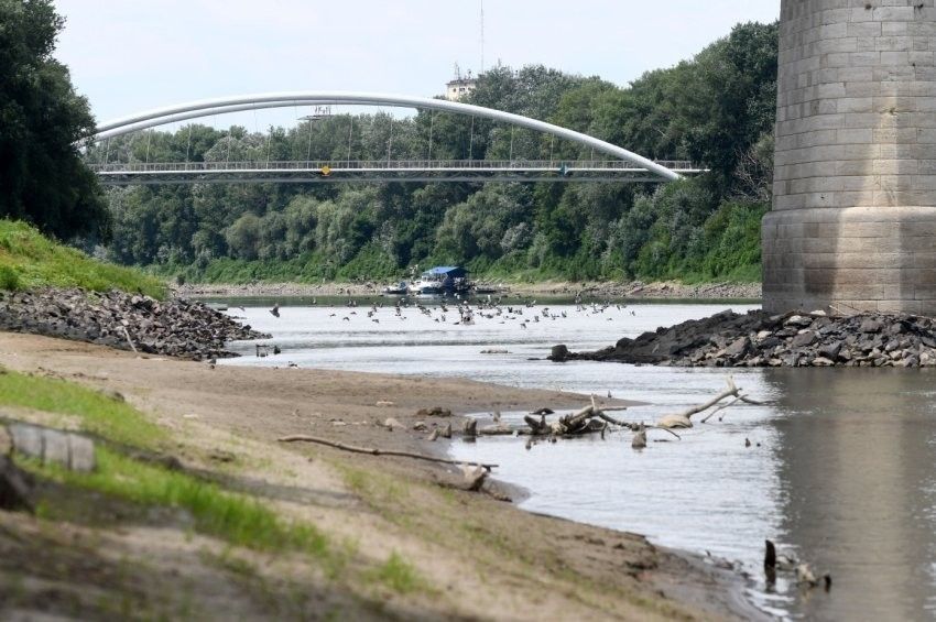 Háromévtizedes negatív rekordot döntött a Duna és a Tisza vízállása 