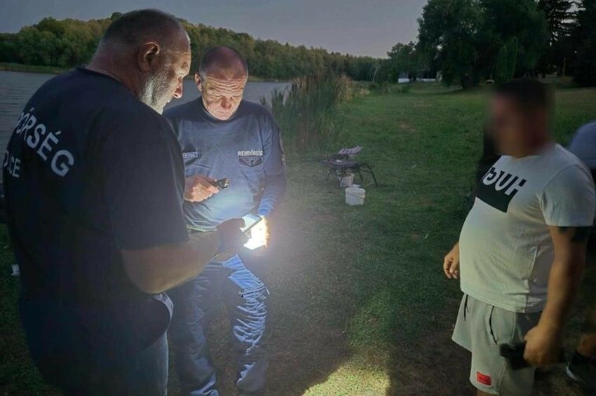 Négy horgász bukott le az átfogó razzián Vas megyében – fotókkal 
