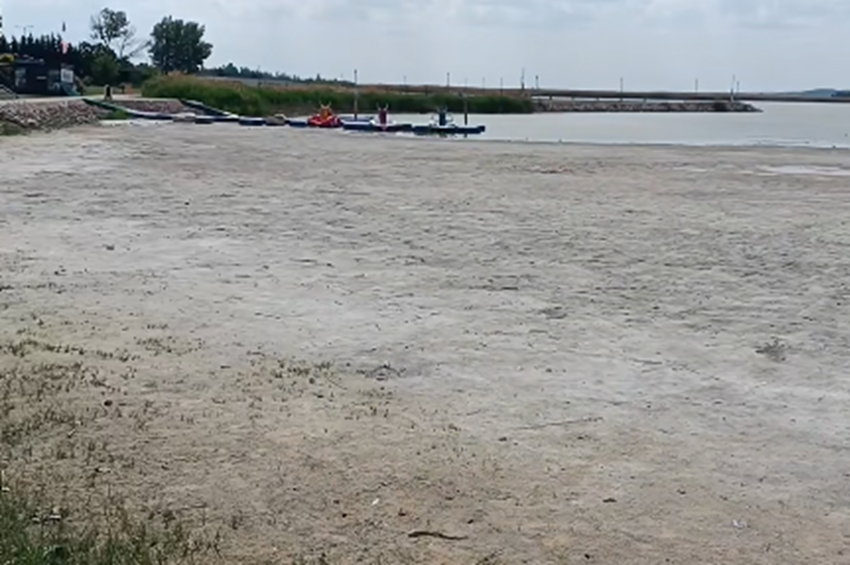 Videó: drasztikus a helyzet a Velencei-tónál, folyamatosan csökken a vízállás