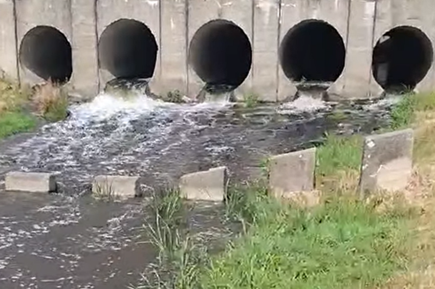 Megkezdték a Zagyva vízpótlását a Mátraverebélyi-tározóból – videókkal