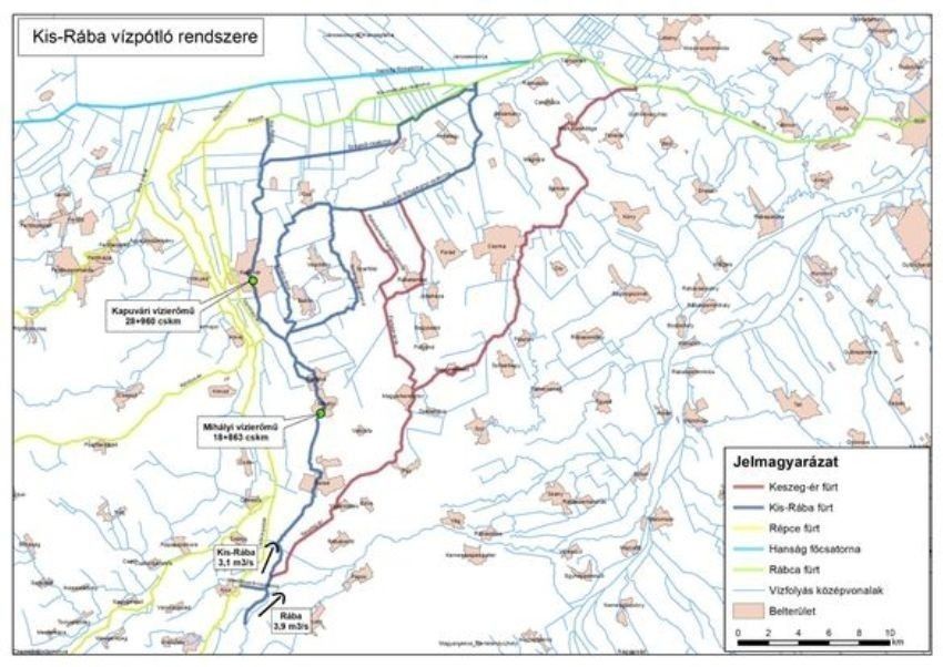 Vízhiány elleni készültséget és vízkorlátozást rendeltek el a Rábán